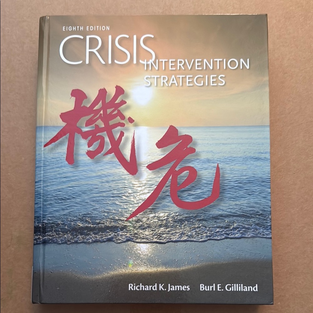 Crisis Intervention Strategies Textbook